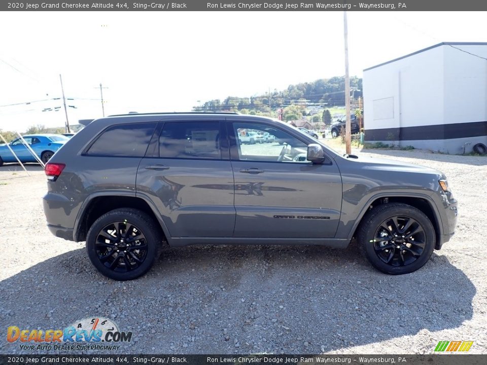 2020 Jeep Grand Cherokee Altitude 4x4 Sting-Gray / Black Photo #6