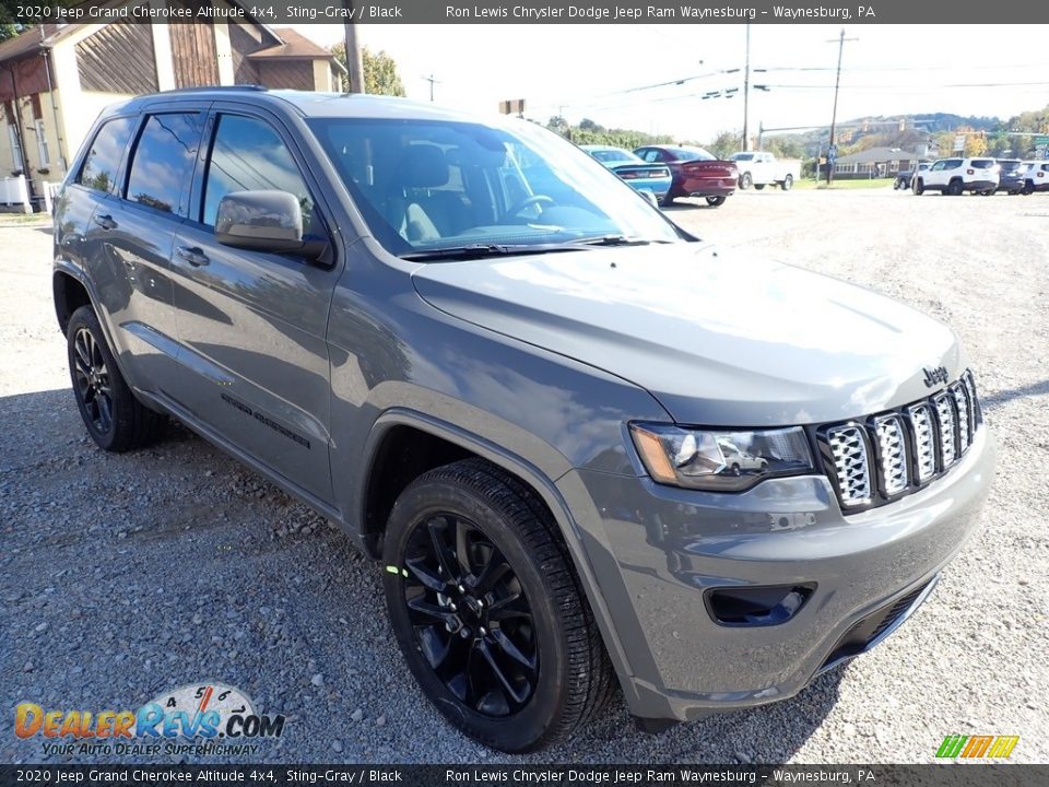2020 Jeep Grand Cherokee Altitude 4x4 Sting-Gray / Black Photo #7