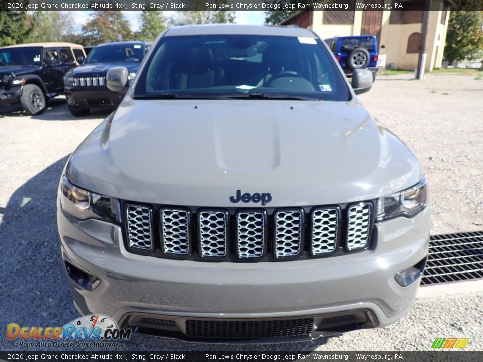 2020 Jeep Grand Cherokee Altitude 4x4 Sting-Gray / Black Photo #8