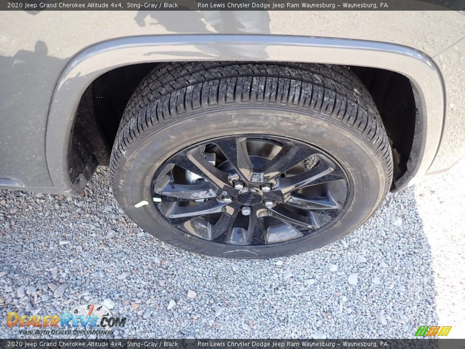 2020 Jeep Grand Cherokee Altitude 4x4 Sting-Gray / Black Photo #9