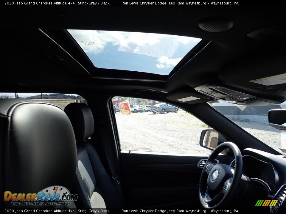 2020 Jeep Grand Cherokee Altitude 4x4 Sting-Gray / Black Photo #12