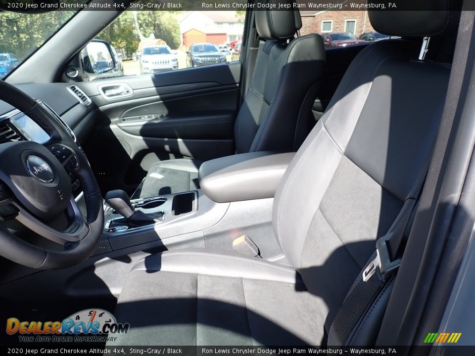 2020 Jeep Grand Cherokee Altitude 4x4 Sting-Gray / Black Photo #14