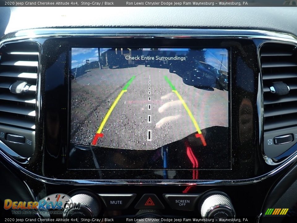 2020 Jeep Grand Cherokee Altitude 4x4 Sting-Gray / Black Photo #18