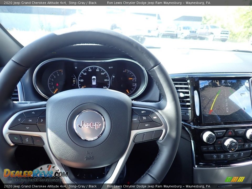 2020 Jeep Grand Cherokee Altitude 4x4 Sting-Gray / Black Photo #19
