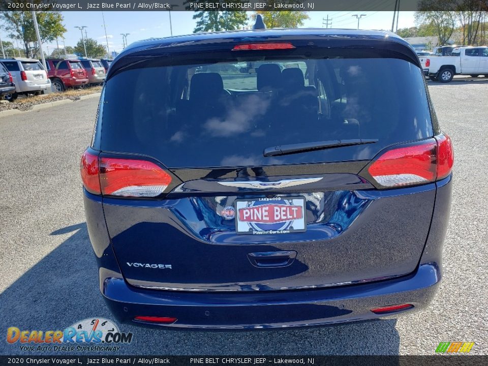 2020 Chrysler Voyager L Jazz Blue Pearl / Alloy/Black Photo #5