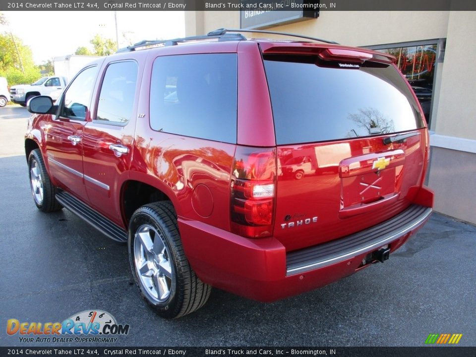 2014 Chevrolet Tahoe LTZ 4x4 Crystal Red Tintcoat / Ebony Photo #3