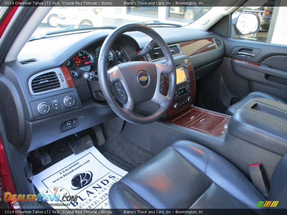 2014 Chevrolet Tahoe LTZ 4x4 Crystal Red Tintcoat / Ebony Photo #6