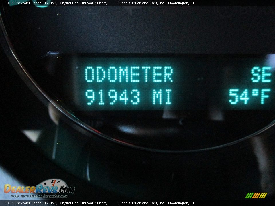 2014 Chevrolet Tahoe LTZ 4x4 Crystal Red Tintcoat / Ebony Photo #22
