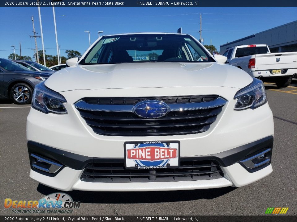 2020 Subaru Legacy 2.5i Limited Crystal White Pearl / Slate Black Photo #2