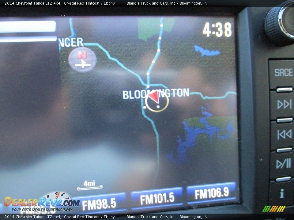 2014 Chevrolet Tahoe LTZ 4x4 Crystal Red Tintcoat / Ebony Photo #28