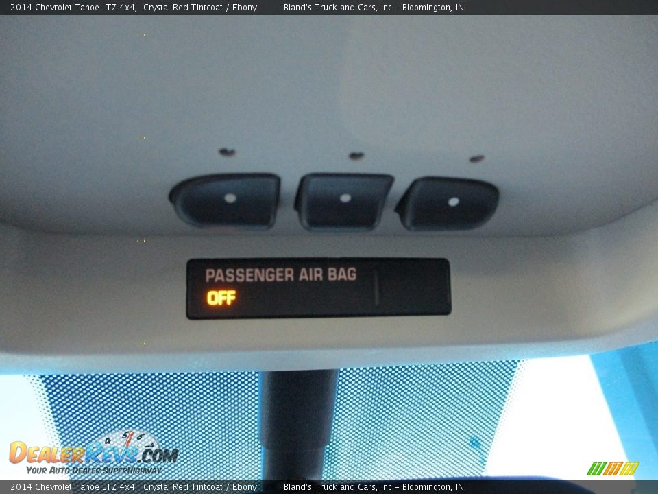 2014 Chevrolet Tahoe LTZ 4x4 Crystal Red Tintcoat / Ebony Photo #32