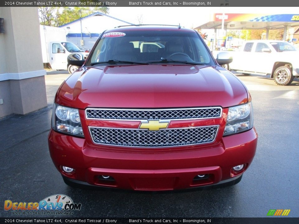 2014 Chevrolet Tahoe LTZ 4x4 Crystal Red Tintcoat / Ebony Photo #35