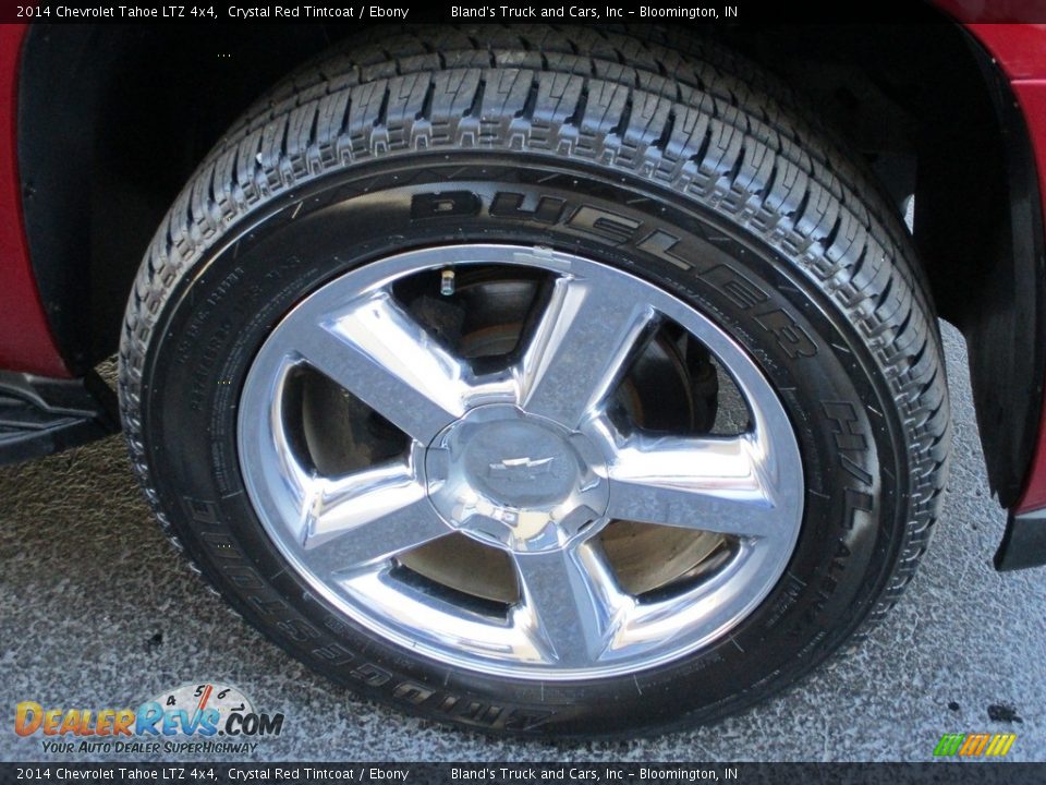 2014 Chevrolet Tahoe LTZ 4x4 Crystal Red Tintcoat / Ebony Photo #36