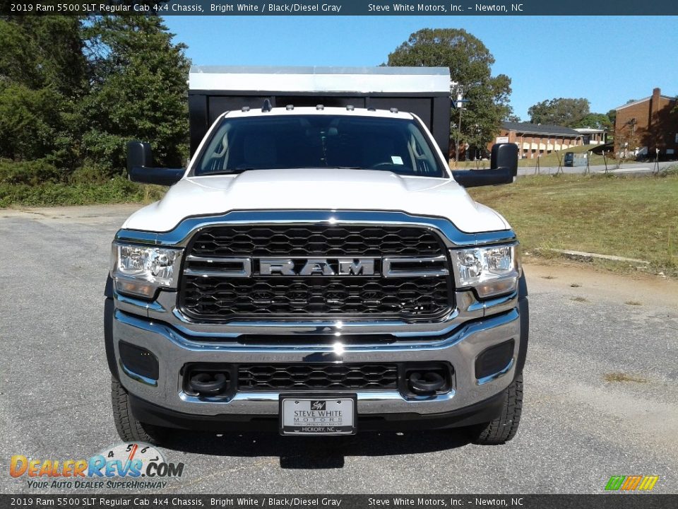 2019 Ram 5500 SLT Regular Cab 4x4 Chassis Bright White / Black/Diesel Gray Photo #4