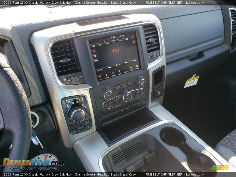 2019 Ram 1500 Classic Warlock Crew Cab 4x4 Granite Crystal Metallic / Black/Diesel Gray Photo #10
