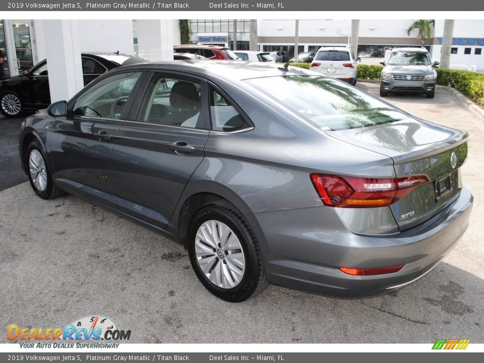 2019 Volkswagen Jetta S Platinum Gray Metallic / Titan Black Photo #5