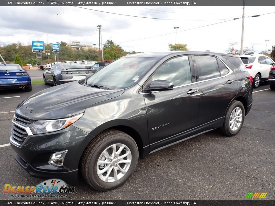 2020 Chevrolet Equinox LT AWD Nightfall Gray Metallic / Jet Black Photo #1