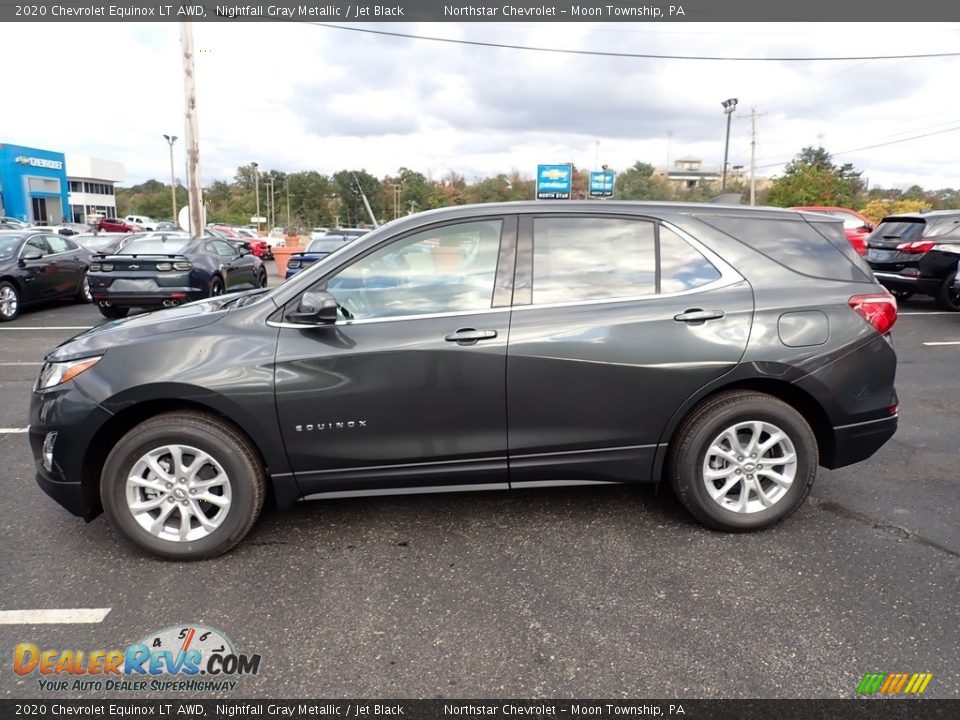 2020 Chevrolet Equinox LT AWD Nightfall Gray Metallic / Jet Black Photo #2