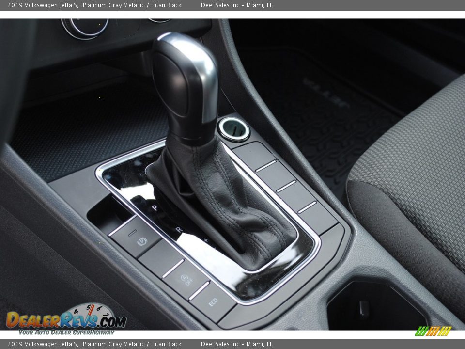 2019 Volkswagen Jetta S Platinum Gray Metallic / Titan Black Photo #12
