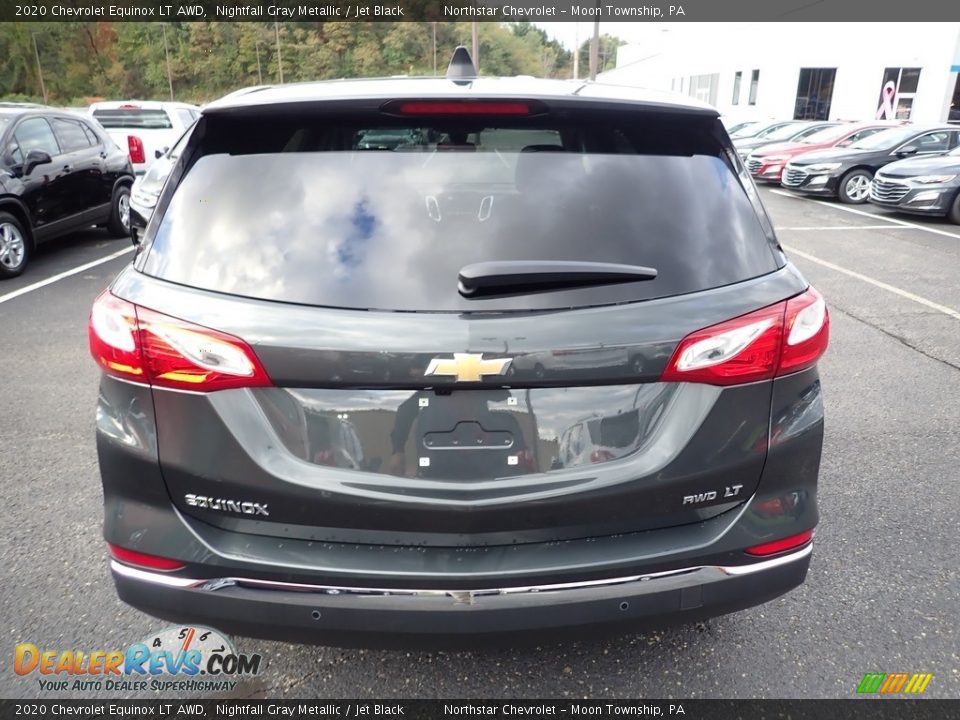 2020 Chevrolet Equinox LT AWD Nightfall Gray Metallic / Jet Black Photo #4