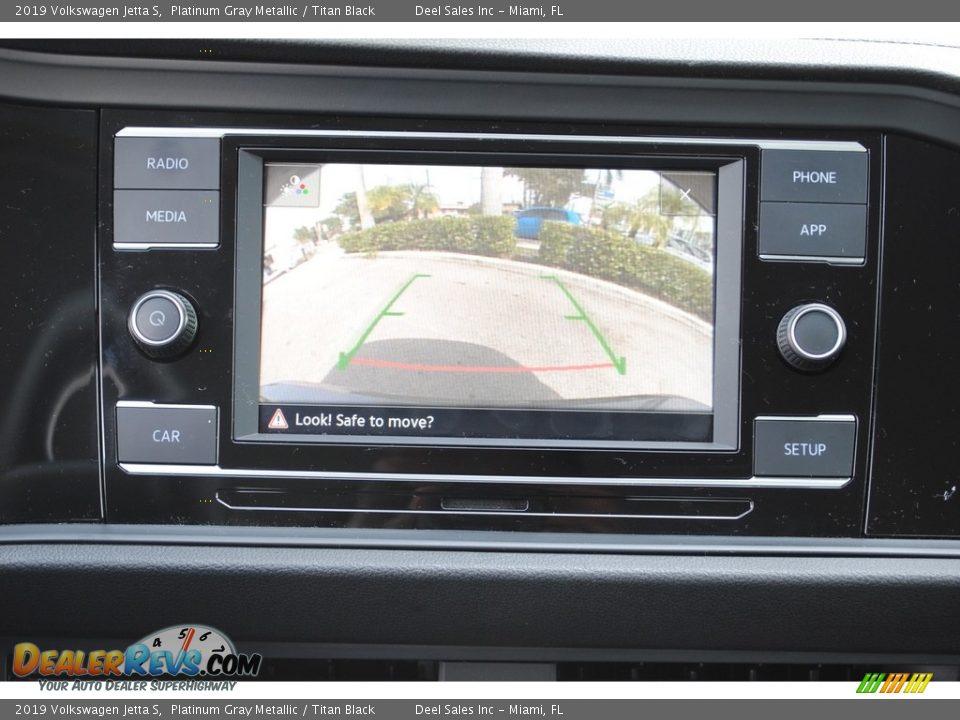 2019 Volkswagen Jetta S Platinum Gray Metallic / Titan Black Photo #14