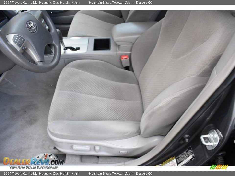 2007 Toyota Camry LE Magnetic Gray Metallic / Ash Photo #11