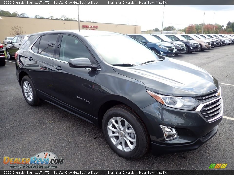 2020 Chevrolet Equinox LT AWD Nightfall Gray Metallic / Jet Black Photo #7