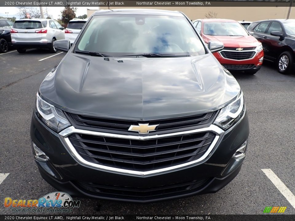 2020 Chevrolet Equinox LT AWD Nightfall Gray Metallic / Jet Black Photo #8