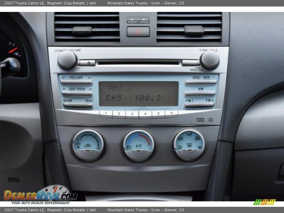 2007 Toyota Camry LE Magnetic Gray Metallic / Ash Photo #15