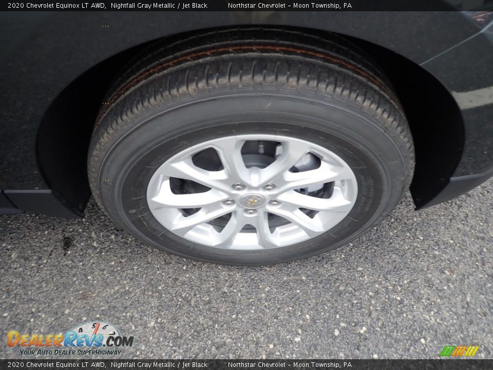 2020 Chevrolet Equinox LT AWD Nightfall Gray Metallic / Jet Black Photo #9