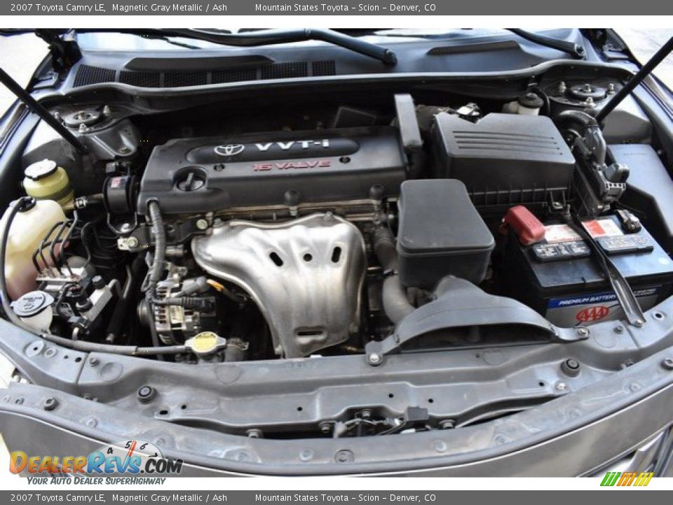2007 Toyota Camry LE Magnetic Gray Metallic / Ash Photo #28