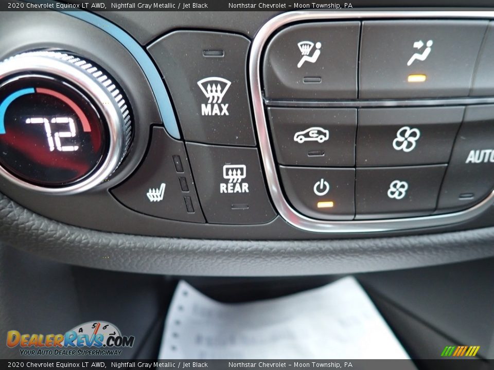 2020 Chevrolet Equinox LT AWD Nightfall Gray Metallic / Jet Black Photo #18