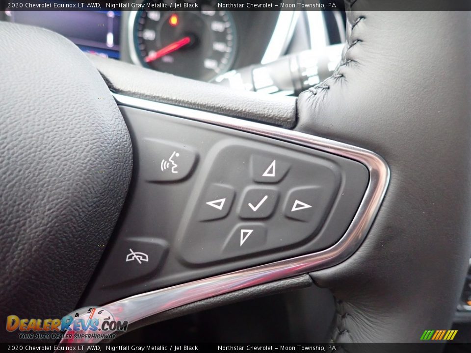2020 Chevrolet Equinox LT AWD Nightfall Gray Metallic / Jet Black Photo #19