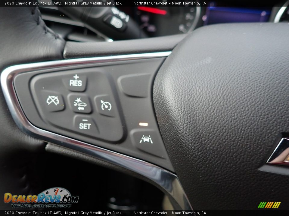 2020 Chevrolet Equinox LT AWD Nightfall Gray Metallic / Jet Black Photo #20