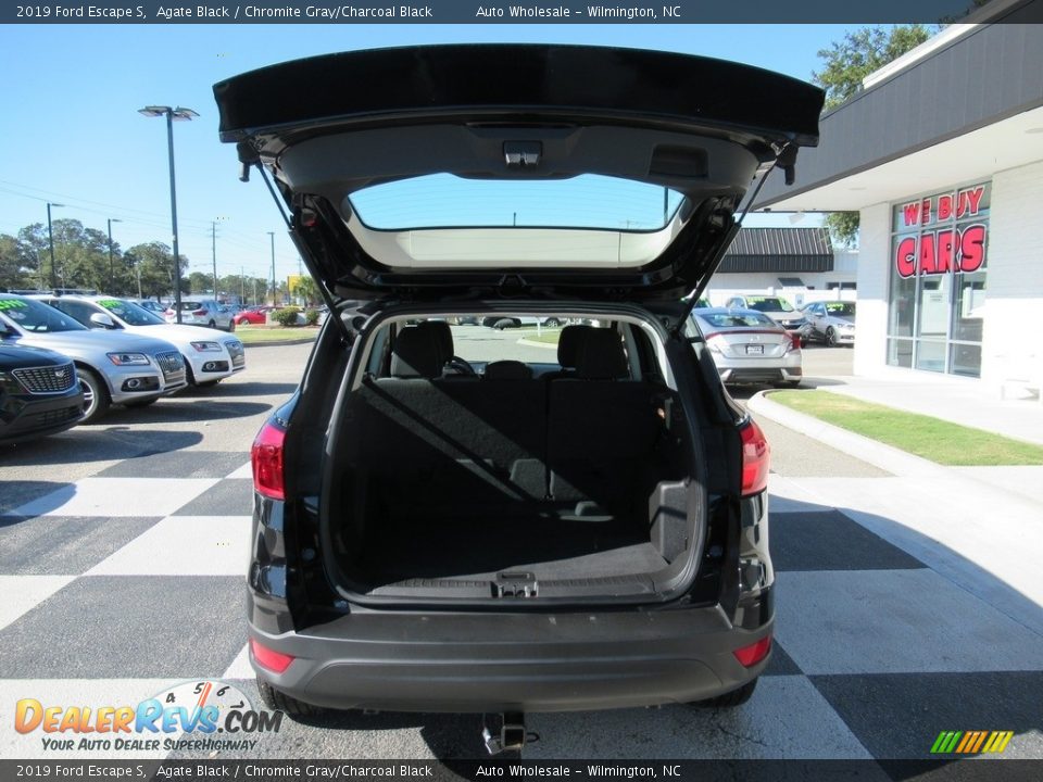 2019 Ford Escape S Agate Black / Chromite Gray/Charcoal Black Photo #5