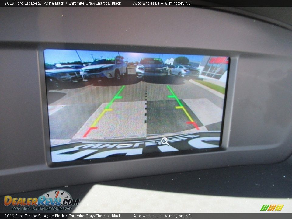 2019 Ford Escape S Agate Black / Chromite Gray/Charcoal Black Photo #18