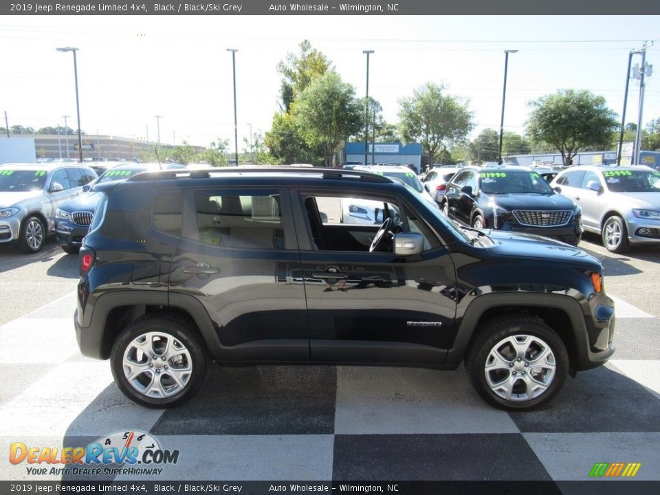2019 Jeep Renegade Limited 4x4 Black / Black/Ski Grey Photo #3