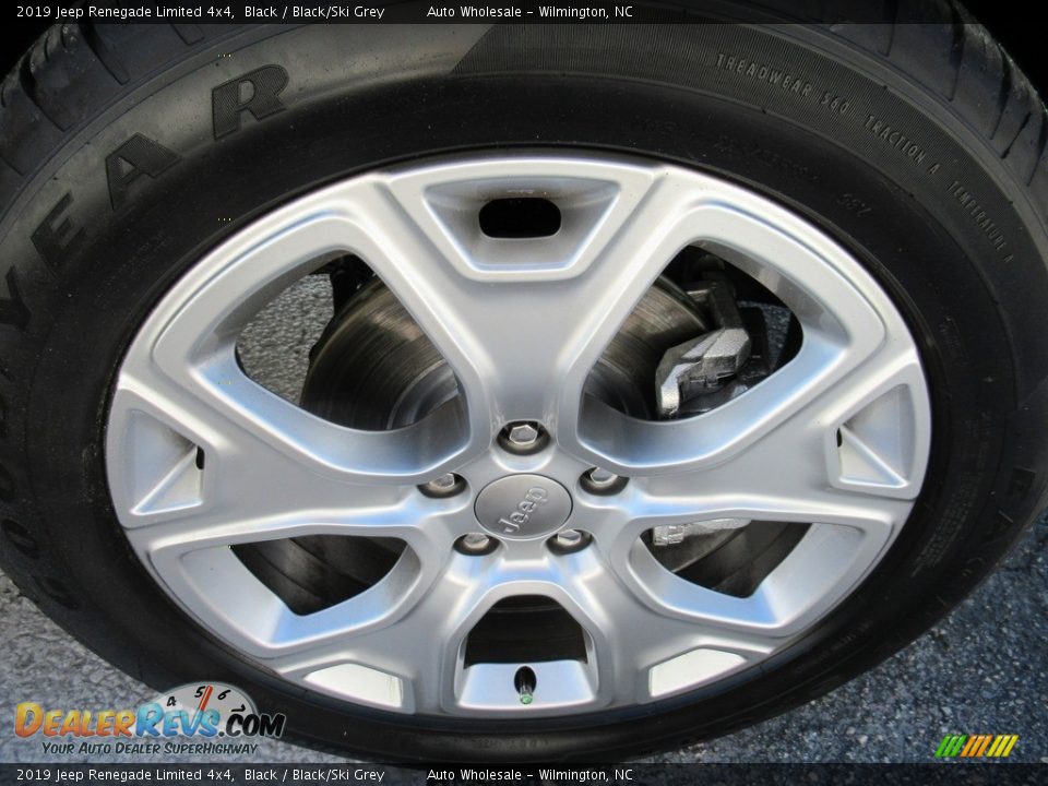 2019 Jeep Renegade Limited 4x4 Black / Black/Ski Grey Photo #7