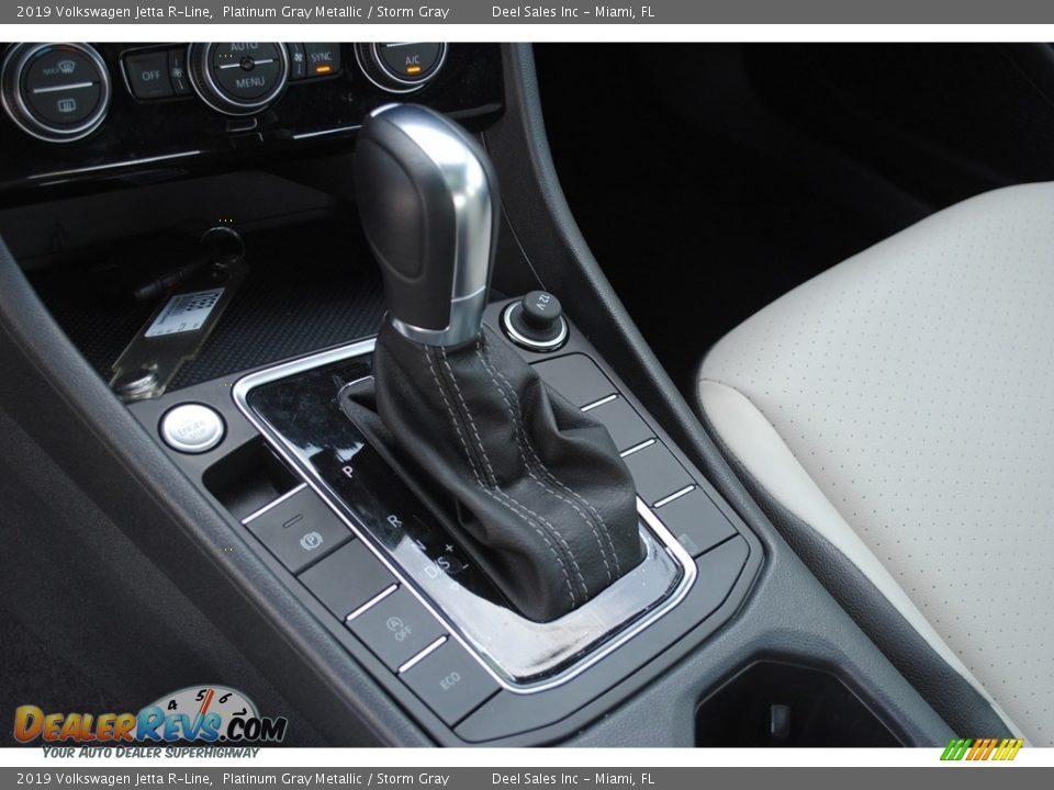 2019 Volkswagen Jetta R-Line Platinum Gray Metallic / Storm Gray Photo #15