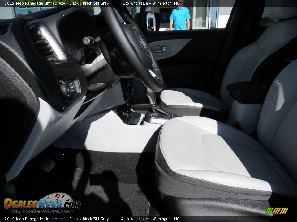 2019 Jeep Renegade Limited 4x4 Black / Black/Ski Grey Photo #10