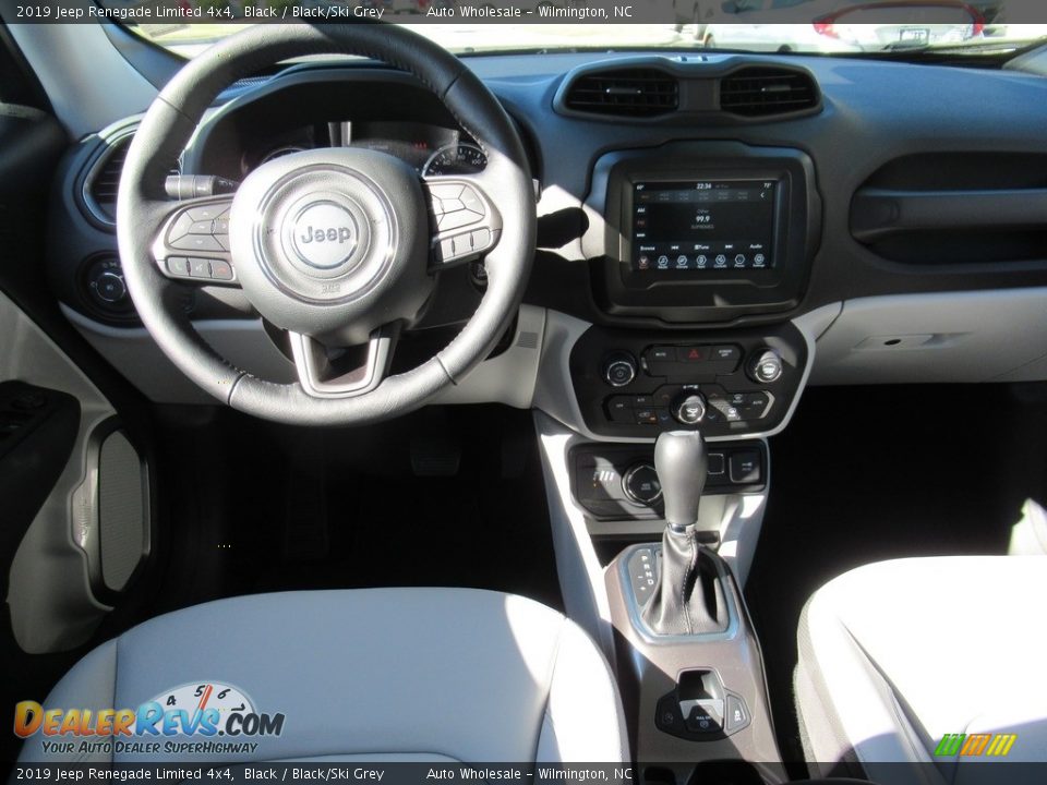 2019 Jeep Renegade Limited 4x4 Black / Black/Ski Grey Photo #14