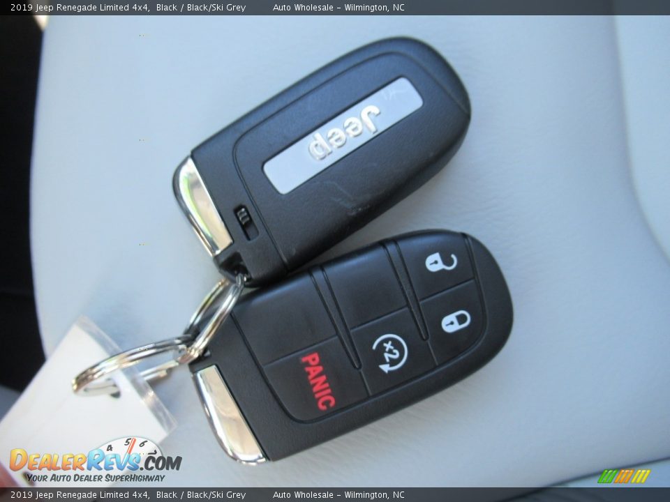 2019 Jeep Renegade Limited 4x4 Black / Black/Ski Grey Photo #20