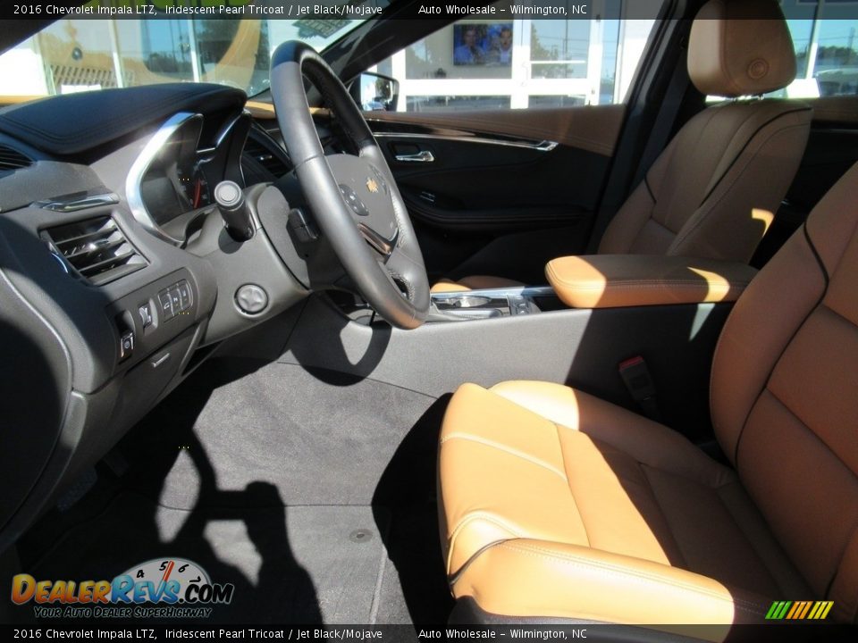 2016 Chevrolet Impala LTZ Iridescent Pearl Tricoat / Jet Black/Mojave Photo #9