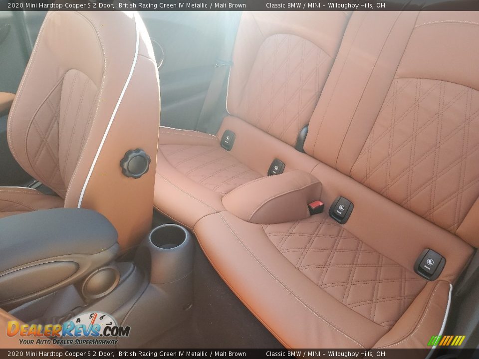 Rear Seat of 2020 Mini Hardtop Cooper S 2 Door Photo #7