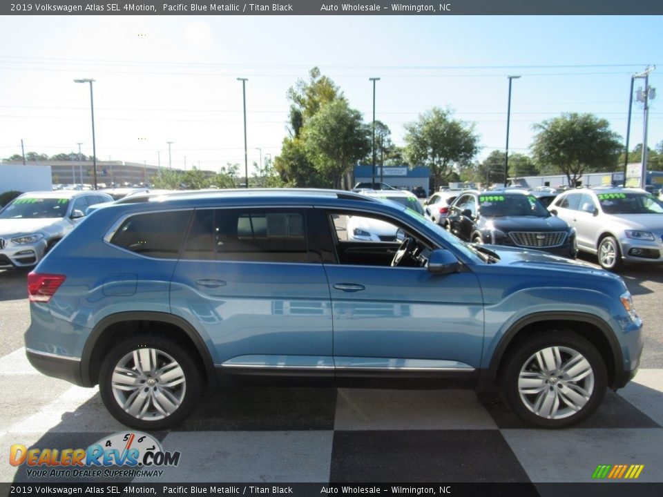 Pacific Blue Metallic 2019 Volkswagen Atlas SEL 4Motion Photo #3