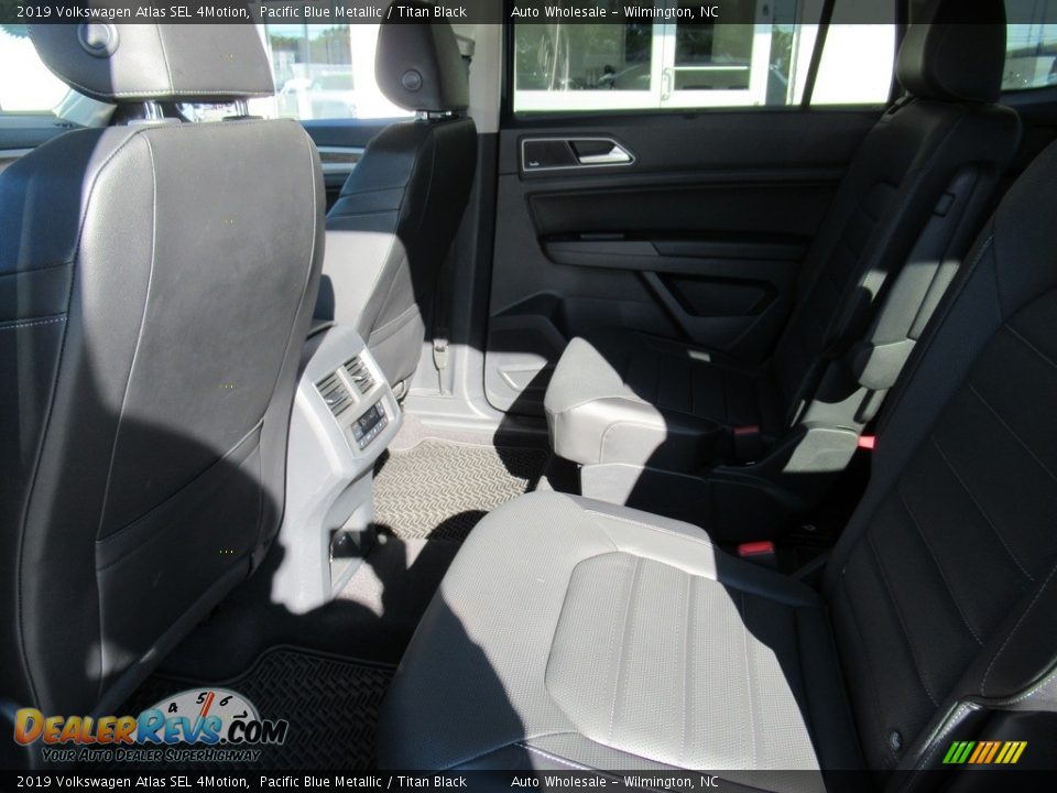 2019 Volkswagen Atlas SEL 4Motion Pacific Blue Metallic / Titan Black Photo #10