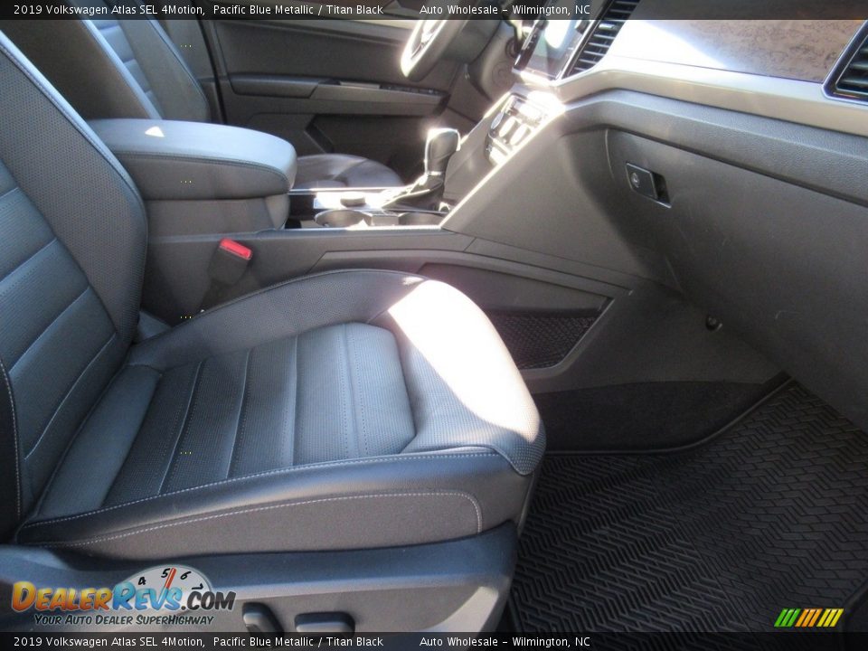 2019 Volkswagen Atlas SEL 4Motion Pacific Blue Metallic / Titan Black Photo #11