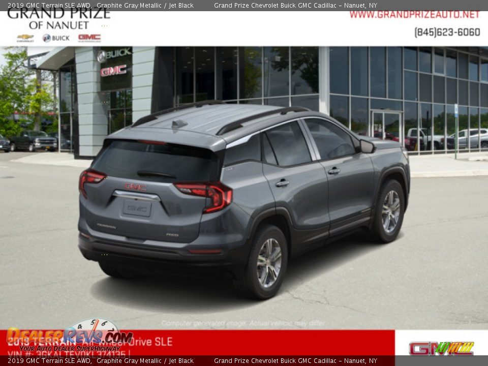 2019 GMC Terrain SLE AWD Graphite Gray Metallic / Jet Black Photo #3