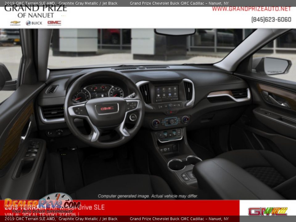 2019 GMC Terrain SLE AWD Graphite Gray Metallic / Jet Black Photo #5