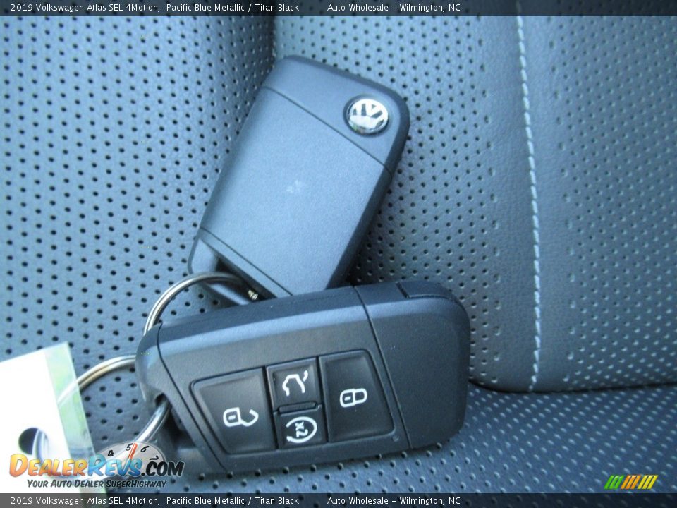 2019 Volkswagen Atlas SEL 4Motion Pacific Blue Metallic / Titan Black Photo #20